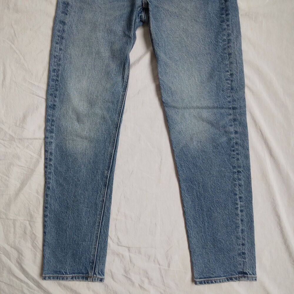 American Eagle Super High Rise Ankle Straight Jeans Stretch Boho Women's 000 - Picture 3 of 9